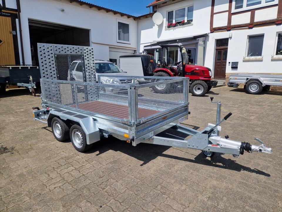 Přepravník stavebních strojů Böckmann PKW-Anhänger Maschinentransporter Gitteraufsatz 3,5t: obrázek 7