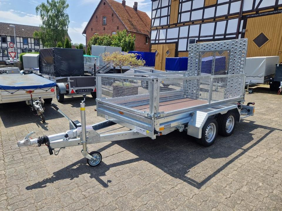 Přepravník stavebních strojů Böckmann PKW-Anhänger Maschinentransporter Gitteraufsatz 3,5t: obrázek 8
