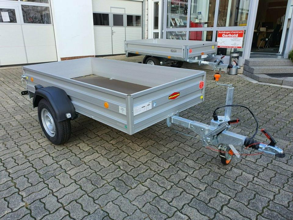 Böckmann PKW Anhänger mit Gitteraufsatz 100 km/h 1.35to - Přívěsný vozík: obrázek 2 Böckmann PKW Anhänger mit Gitteraufsatz 100 km/h 1.35to - Přívěsný vozík: obrázek 2