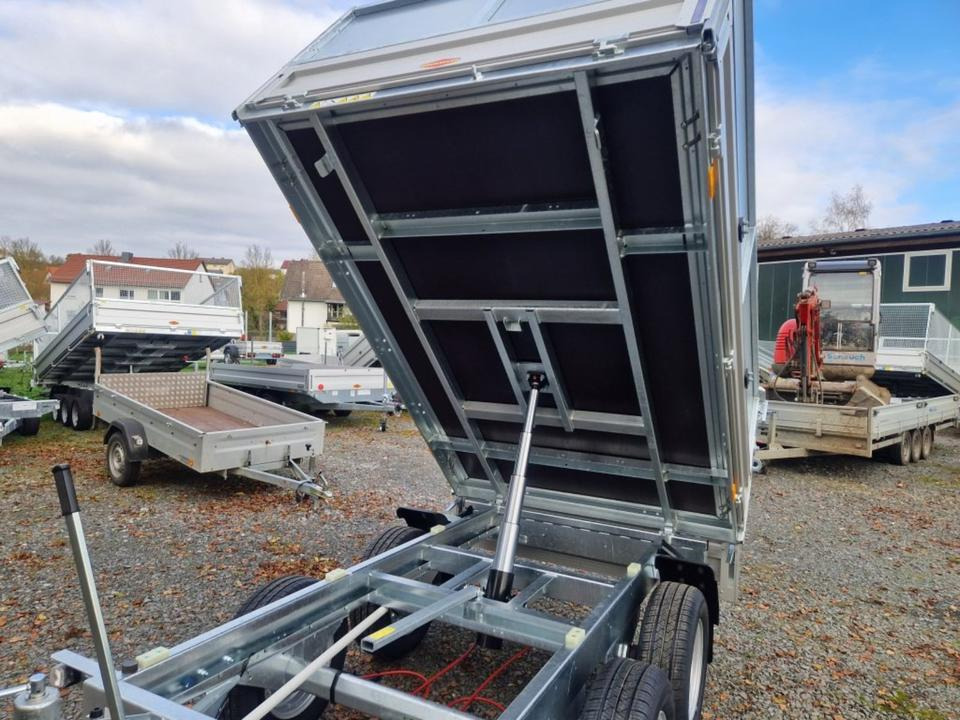 Böckmann Rückwärtskipper PKW Anhänger RK-AL 2516/20 Blechaufsatz - Sklápěcí přívěs: obrázek 2 Böckmann Rückwärtskipper PKW Anhänger RK-AL 2516/20 Blechaufsatz - Sklápěcí přívěs: obrázek 2