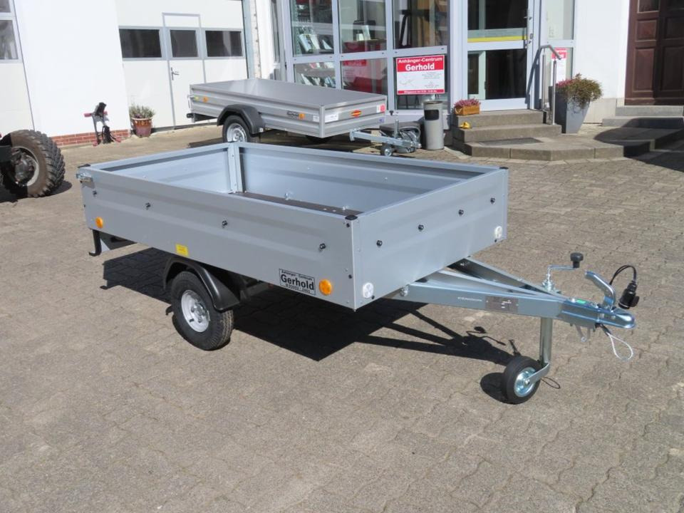 Böckmann, TPV-PKW Anhänger, 650 kg, ungebremst, Hochlader, - Přívěsný vozík: obrázek 1 Böckmann, TPV-PKW Anhänger, 650 kg, ungebremst, Hochlader, - Přívěsný vozík: obrázek 1