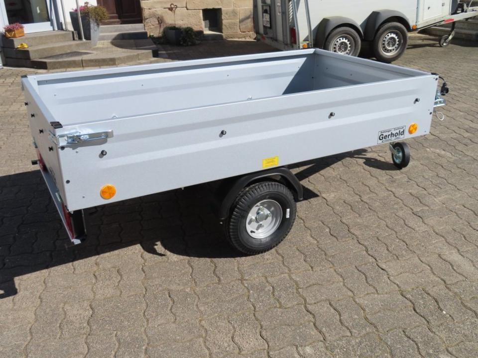 Böckmann, TPV-PKW Anhänger, 650 kg, ungebremst, Hochlader, - Přívěsný vozík: obrázek 4 Böckmann, TPV-PKW Anhänger, 650 kg, ungebremst, Hochlader, - Přívěsný vozík: obrázek 4