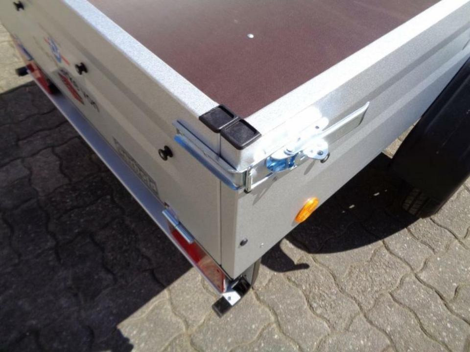 Přívěsný vozík Böckmann- TPV  PKW Anhänger,750 kg, neu mit Containernetz: obrázek 8