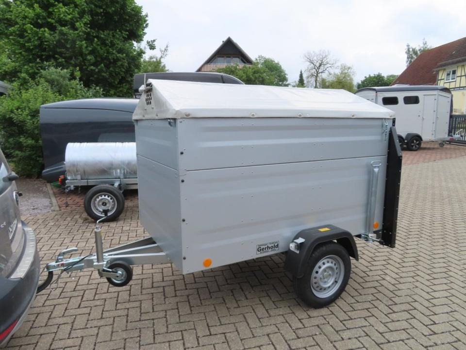 TPV Kleinviehanhänger 750kg Flügeltür Viehanhänger Ziegen Schafe - Přívěs na přepravu zvířat: obrázek 2 TPV Kleinviehanhänger 750kg Flügeltür Viehanhänger Ziegen Schafe - Přívěs na přepravu zvířat: obrázek 2