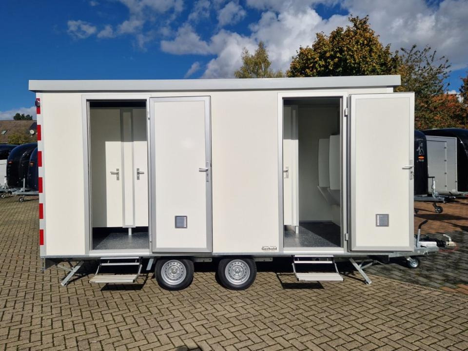 Toilettenwagen Sanitär-Anhänger WC Wagen 3xD, 1xH+3U - Obytná buňka, Přívěs: obrázek 4 Toilettenwagen Sanitär-Anhänger WC Wagen 3xD, 1xH+3U - Obytná buňka, Přívěs: obrázek 4