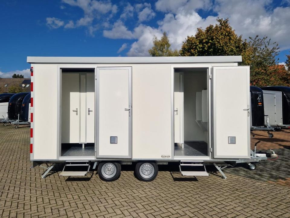 Toilettenwagen Sanitär-Anhänger WC Wagen 3xD, 1xH+3U - Obytná buňka, Přívěs: obrázek 1 Toilettenwagen Sanitär-Anhänger WC Wagen 3xD, 1xH+3U - Obytná buňka, Přívěs: obrázek 1