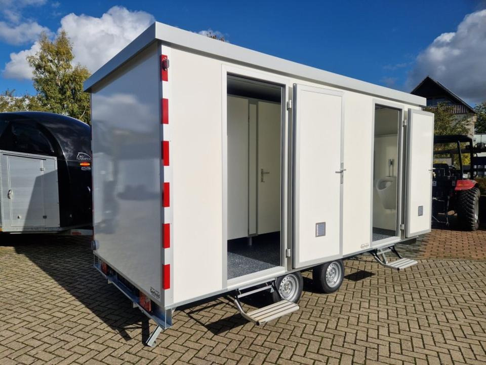 Toilettenwagen Sanitär-Anhänger WC Wagen 3xD, 1xH+3U - Obytná buňka, Přívěs: obrázek 4 Toilettenwagen Sanitär-Anhänger WC Wagen 3xD, 1xH+3U - Obytná buňka, Přívěs: obrázek 4