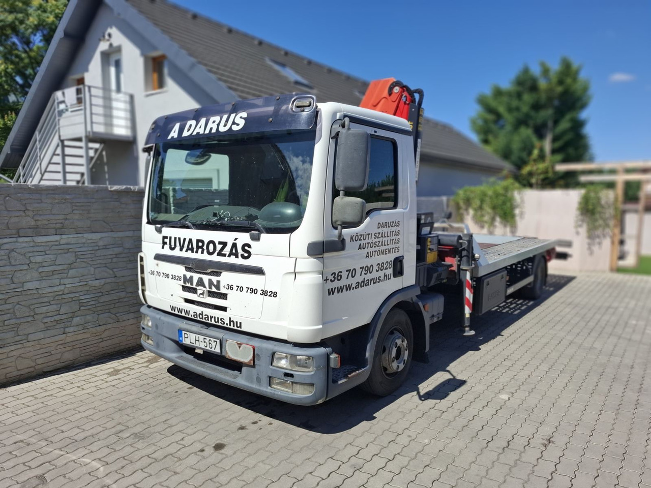 MAN TGL 12.250 4x2 BL - Přepravník automobilů, Auto s hydraulickou rukou: obrázek 1 MAN TGL 12.250 4x2 BL - Přepravník automobilů, Auto s hydraulickou rukou: obrázek 1