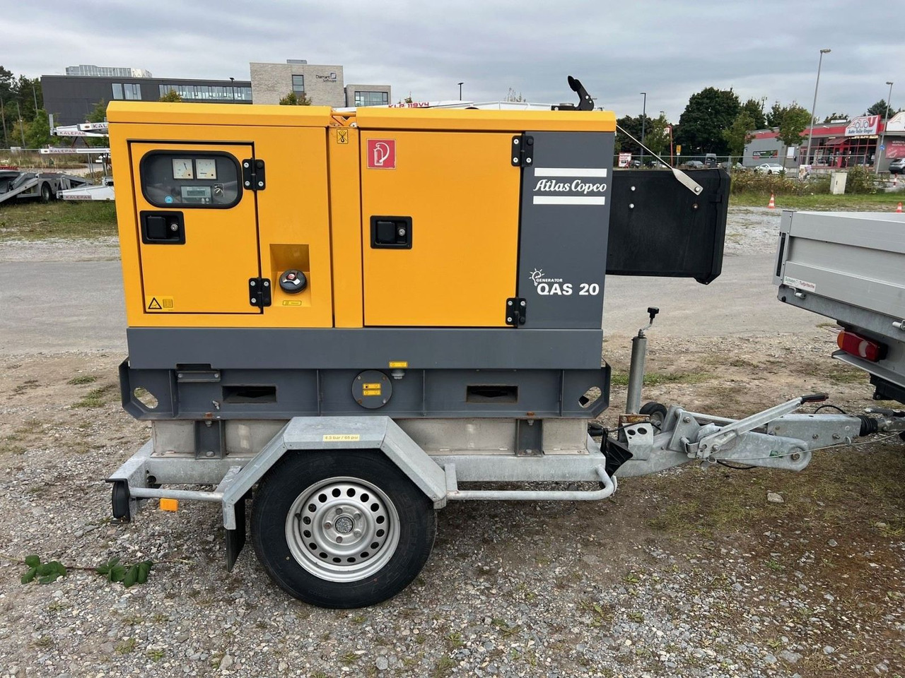 IBERICA Atlas Copco Stromerzeuger QAS20 (20kVA/1 - Přívěsný vozík: obrázek 3 IBERICA Atlas Copco Stromerzeuger QAS20 (20kVA/1 - Přívěsný vozík: obrázek 3