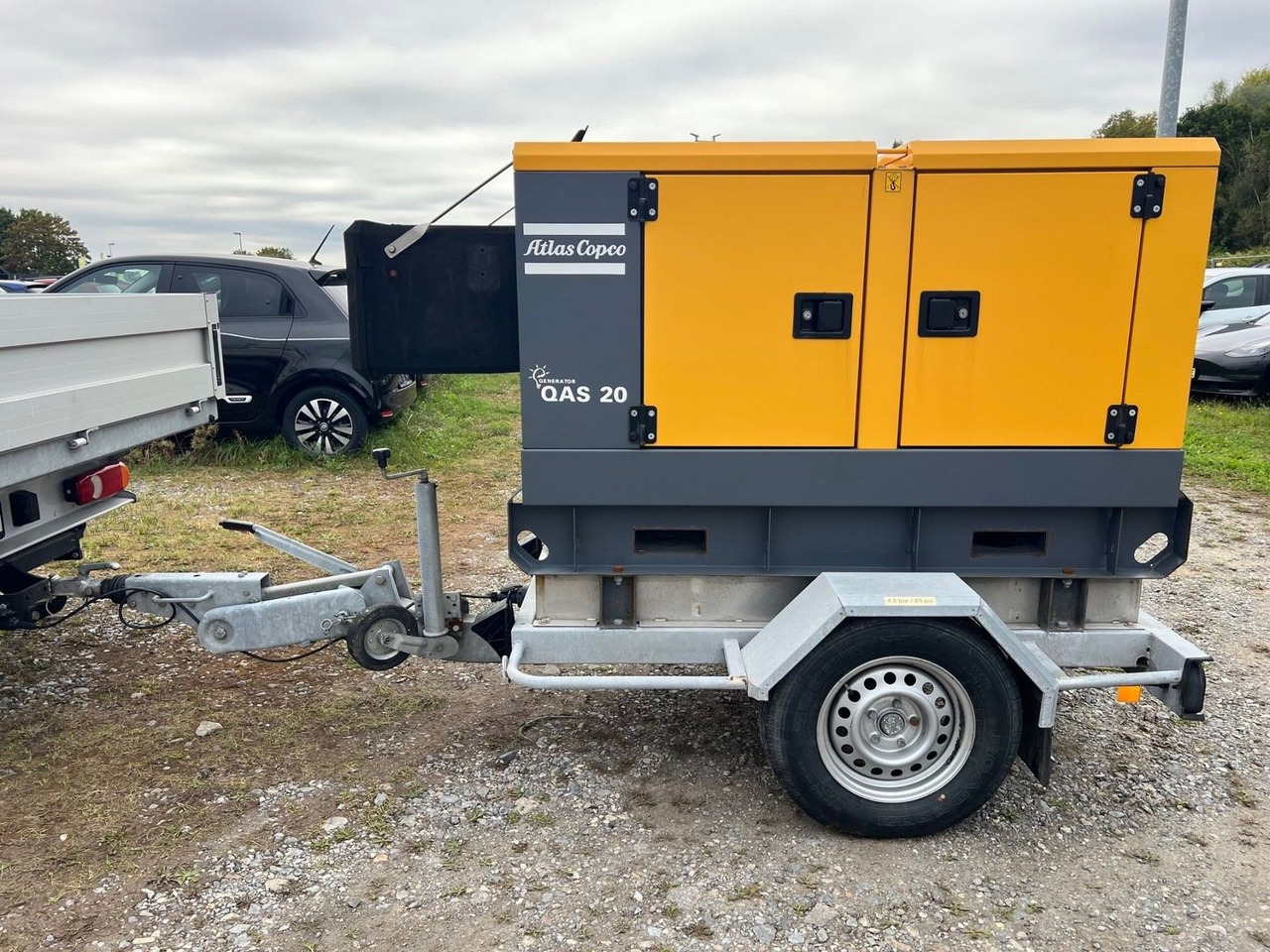 IBERICA Atlas Copco Stromerzeuger QAS20 (20kVA/1 - Přívěsný vozík: obrázek 2 IBERICA Atlas Copco Stromerzeuger QAS20 (20kVA/1 - Přívěsný vozík: obrázek 2