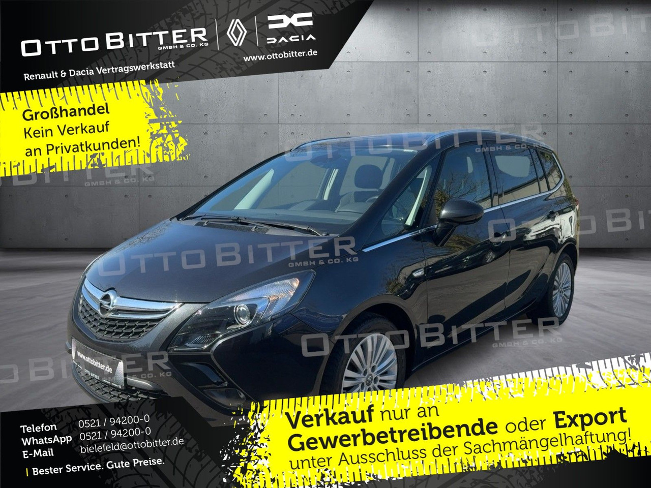 Opel Zafira Tourer C 1.6 Innovation CNG ERDGAS 7SITZE - Mikrobus: obrázek 1 Opel Zafira Tourer C 1.6 Innovation CNG ERDGAS 7SITZE - Mikrobus: obrázek 1