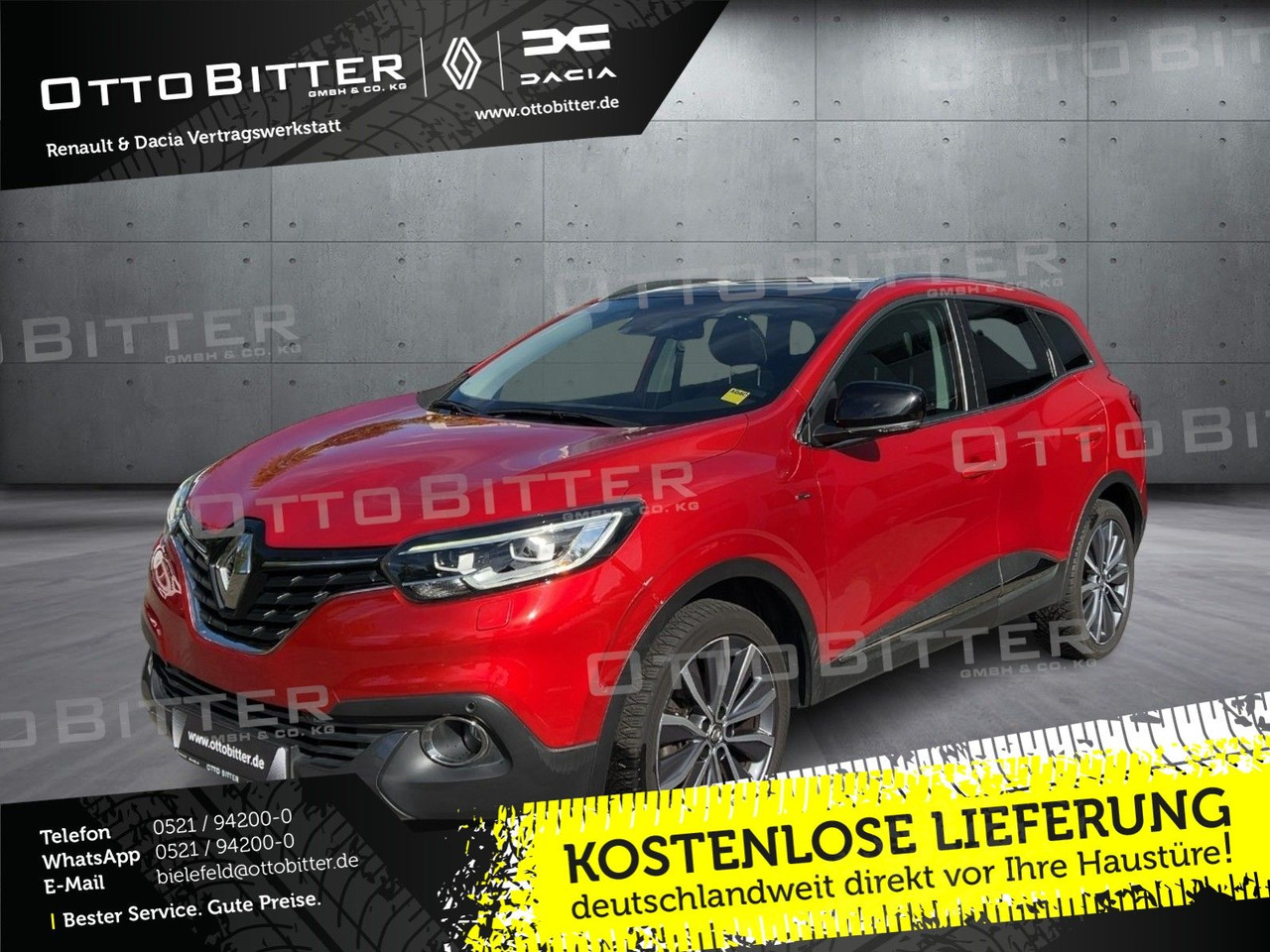 Renault Kadjar TCe130 BOSE Edition PANORAMAD/ANHÄNGERKUP - SUV: obrázek 1 Renault Kadjar TCe130 BOSE Edition PANORAMAD/ANHÄNGERKUP - SUV: obrázek 1