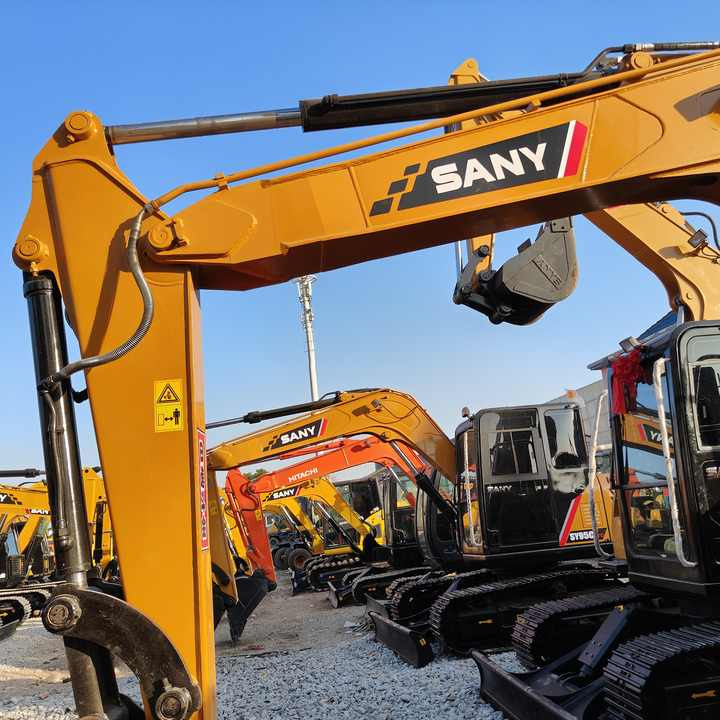 China Brand Used Sany Sy95c Mini Excavator 6ton Crawler Earth Digger Machine for Sale - Mini rýpadlo: obrázek 1 China Brand Used Sany Sy95c Mini Excavator 6ton Crawler Earth Digger Machine for Sale - Mini rýpadlo: obrázek 1