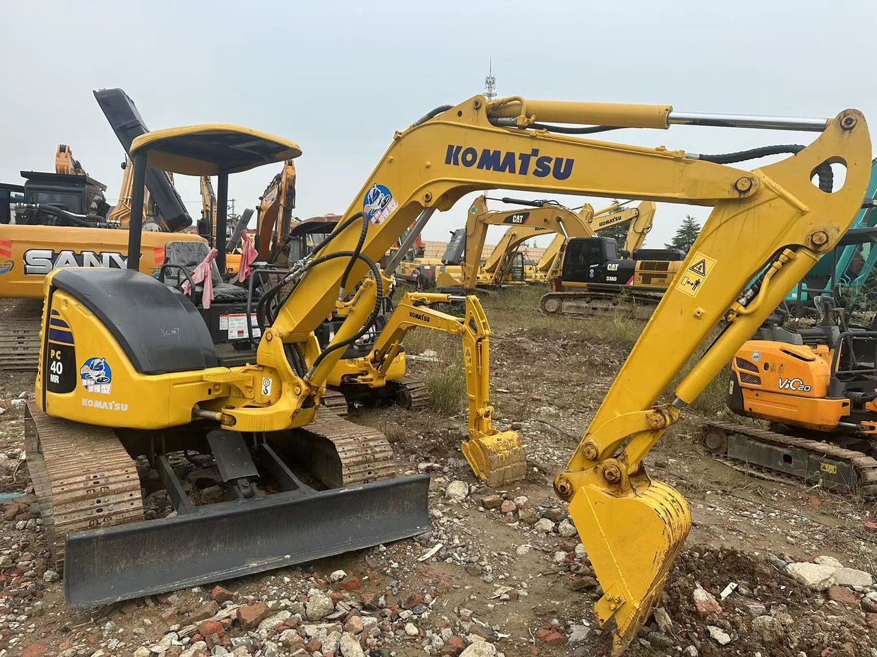 KOMATSU PC40 - Mini rýpadlo: obrázek 1 KOMATSU PC40 - Mini rýpadlo: obrázek 1