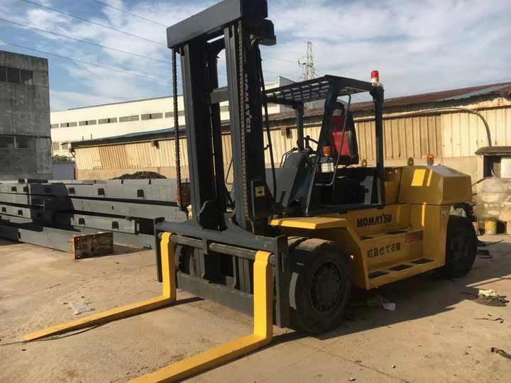 Nice Performance 100% Original komatsu 15tons Forklift on Sale 15 Ton Diesel Forklifts Industrial Price for Sale - Dieselový vysokozdvižný vozík: obrázek 2 Nice Performance 100% Original komatsu 15tons Forklift on Sale 15 Ton Diesel Forklifts Industrial Price for Sale - Dieselový vysokozdvižný vozík: obrázek 2
