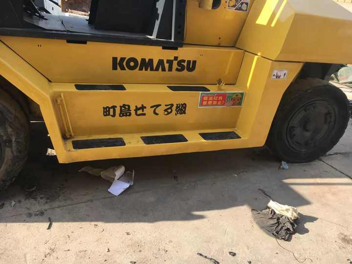 Nice Performance 100% Original komatsu 15tons Forklift on Sale 15 Ton Diesel Forklifts Industrial Price for Sale - Dieselový vysokozdvižný vozík: obrázek 5 Nice Performance 100% Original komatsu 15tons Forklift on Sale 15 Ton Diesel Forklifts Industrial Price for Sale - Dieselový vysokozdvižný vozík: obrázek 5