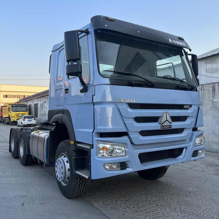 Used Heavy Construction Equipment Howo 371 Front Second Hand Truck Used Machine Hot Sale - Tahač: obrázek 1 Used Heavy Construction Equipment Howo 371 Front Second Hand Truck Used Machine Hot Sale - Tahač: obrázek 1