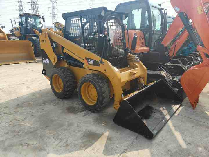 Smykový nakladač Used  Front Loader Tractor CAT 246D Skid Steer Loader / Used Cat 226B 246C 246d Mini Skid Steer Loader in Stock: obrázek 6