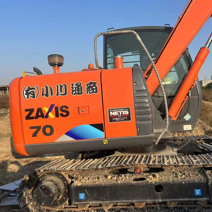 Used HITACHI ZX70 Model Mini Excavator Second Hand Machine Popular Brand Japan Hitachi Hydraulic Machinery - Rýpadlo: obrázek 1 Used HITACHI ZX70 Model Mini Excavator Second Hand Machine Popular Brand Japan Hitachi Hydraulic Machinery - Rýpadlo: obrázek 1