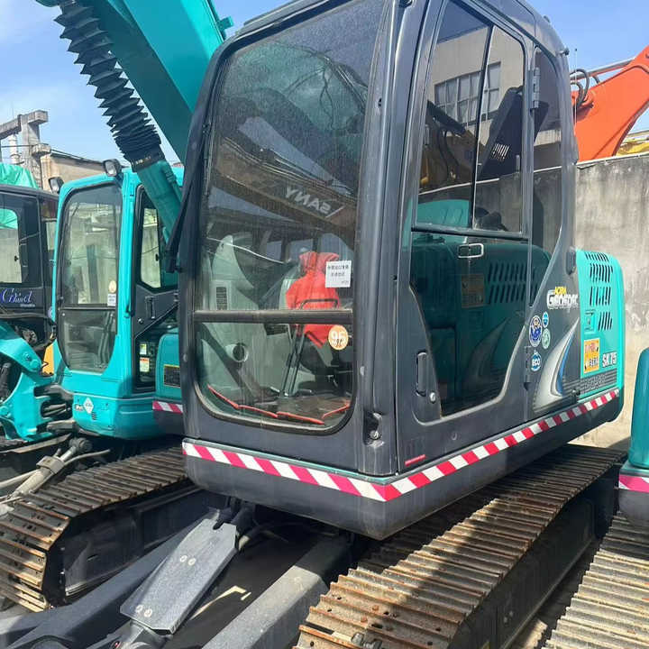 Used Kobelco Sk75-8 Mini Excavator in High Quality for Sale Anhui Zhaomi Construction Machines Trading - Mini rýpadlo: obrázek 1 Used Kobelco Sk75-8 Mini Excavator in High Quality for Sale Anhui Zhaomi Construction Machines Trading - Mini rýpadlo: obrázek 1