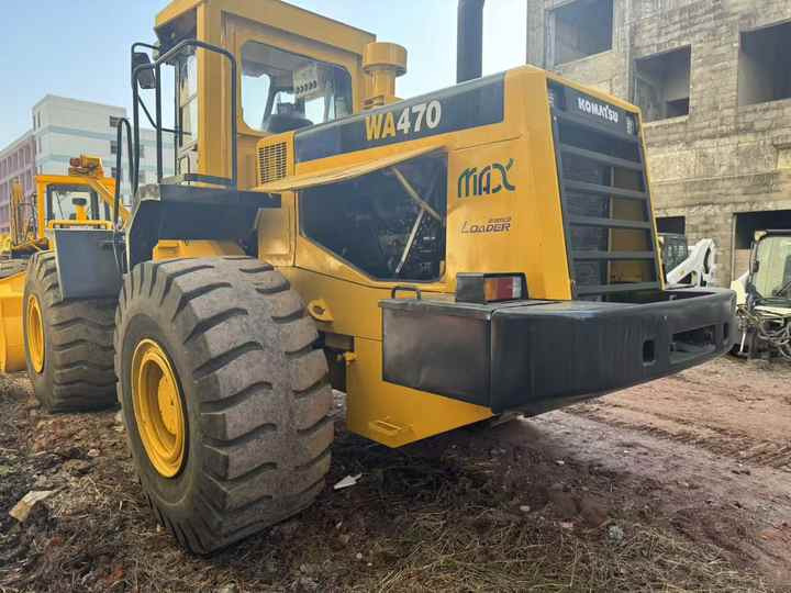 Used komatsu WA470-3 Model Wheel Loader Second Hand Machine Popular Brand Japan komatsu Hydraulic Machinery - Kolový nakladač: obrázek 4 Used komatsu WA470-3 Model Wheel Loader Second Hand Machine Popular Brand Japan komatsu Hydraulic Machinery - Kolový nakladač: obrázek 4