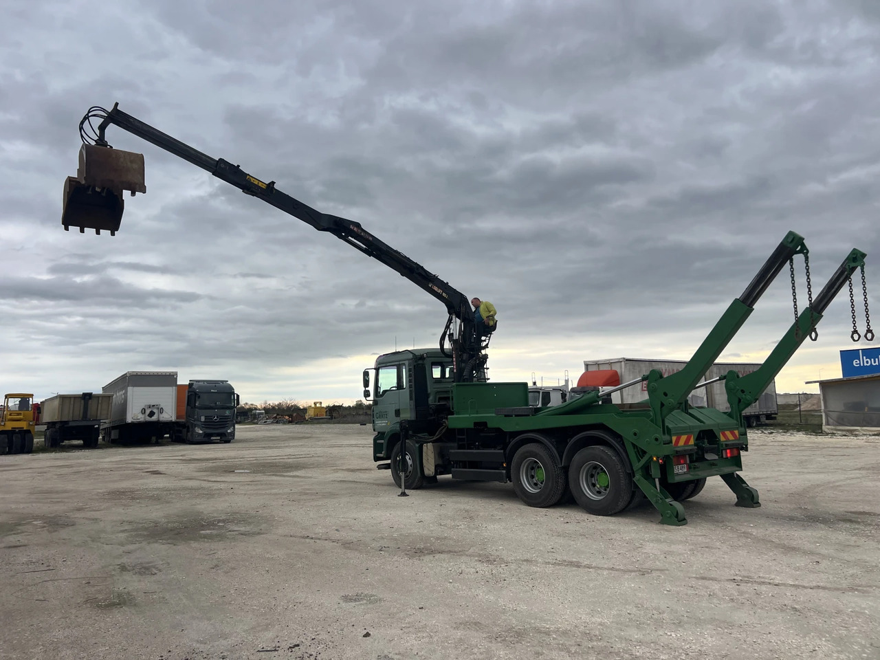 Man Tga 6х4, Кран-Z, Мултилифт leasing Man Tga 6х4, Кран-Z, Мултилифт: obrázek 12