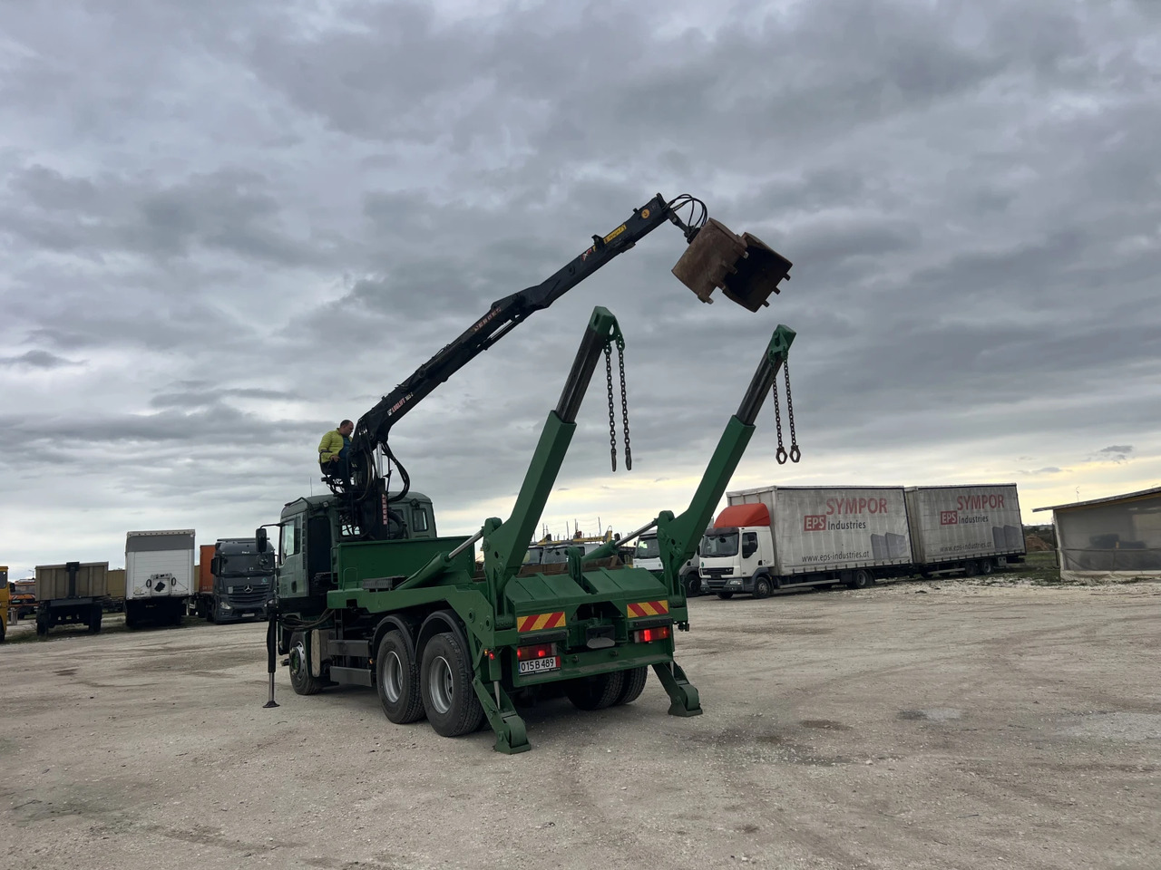 Man Tga 6х4, Кран-Z, Мултилифт leasing Man Tga 6х4, Кран-Z, Мултилифт: obrázek 13