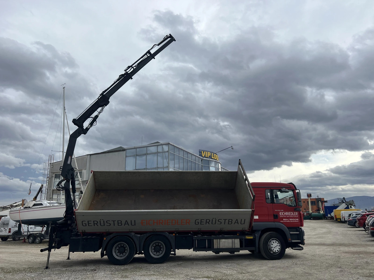 Man Tga 6х4, Самосвал с Кран - Sklápěč, Auto s hydraulickou rukou: obrázek 4 Man Tga 6х4, Самосвал с Кран - Sklápěč, Auto s hydraulickou rukou: obrázek 4