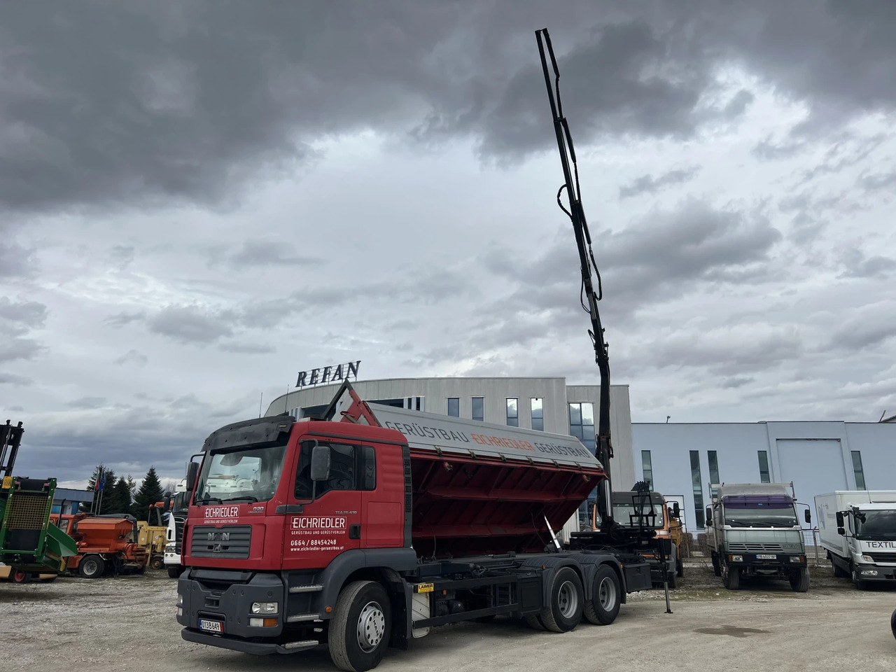 Man Tga 6х4, Самосвал с Кран - Sklápěč, Auto s hydraulickou rukou: obrázek 5 Man Tga 6х4, Самосвал с Кран - Sklápěč, Auto s hydraulickou rukou: obrázek 5