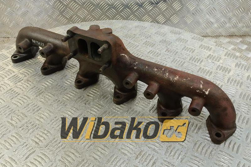 Exhaust manifold for engine Cummins QSB6.7 3973422 - Výfukový svod pro Stavební technika: obrázek 1 Exhaust manifold for engine Cummins QSB6.7 3973422 - Výfukový svod pro Stavební technika: obrázek 1