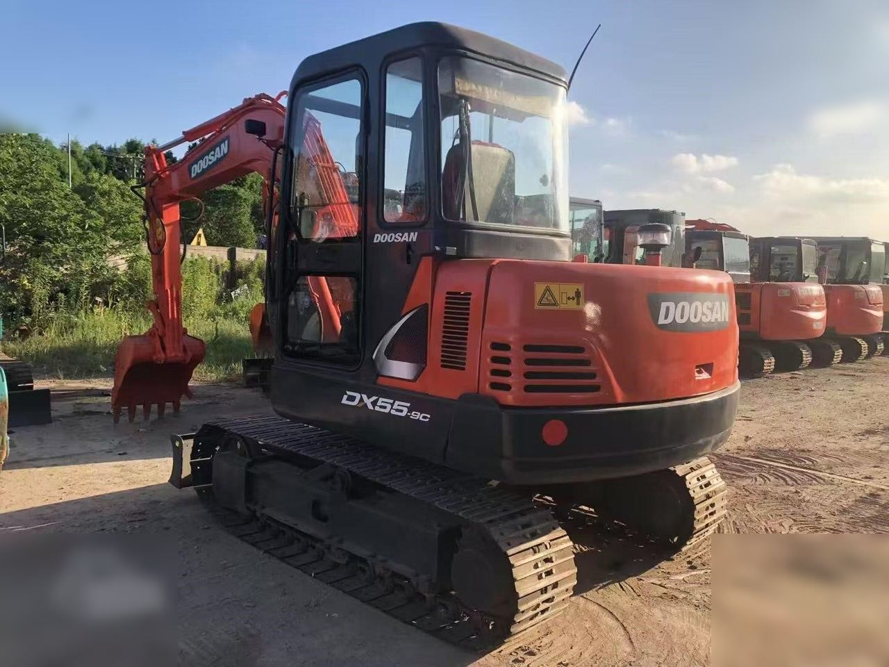 DOOSAN DH55-V - Mini rýpadlo: obrázek 3 DOOSAN DH55-V - Mini rýpadlo: obrázek 3