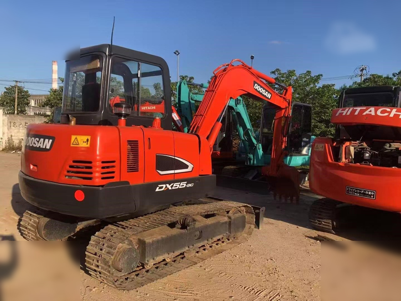 DOOSAN DH55-V - Mini rýpadlo: obrázek 4 DOOSAN DH55-V - Mini rýpadlo: obrázek 4