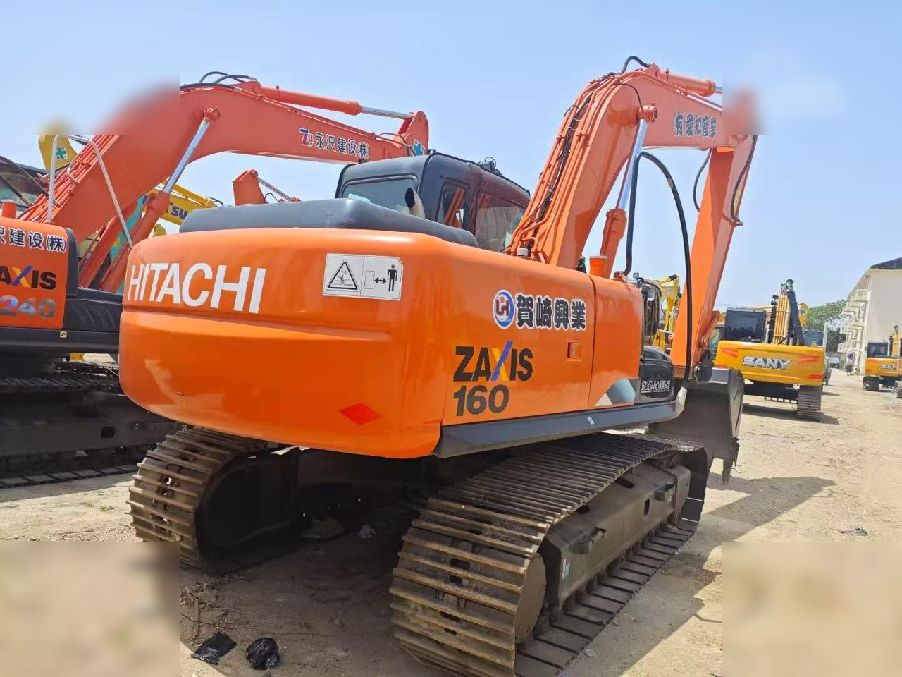 HITACHI EX160 LC - Pásové rýpadlo: obrázek 3 HITACHI EX160 LC - Pásové rýpadlo: obrázek 3
