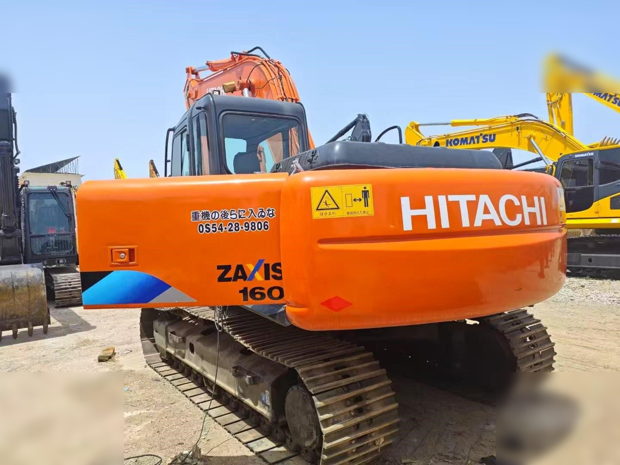 HITACHI EX160 LC - Pásové rýpadlo: obrázek 2 HITACHI EX160 LC - Pásové rýpadlo: obrázek 2