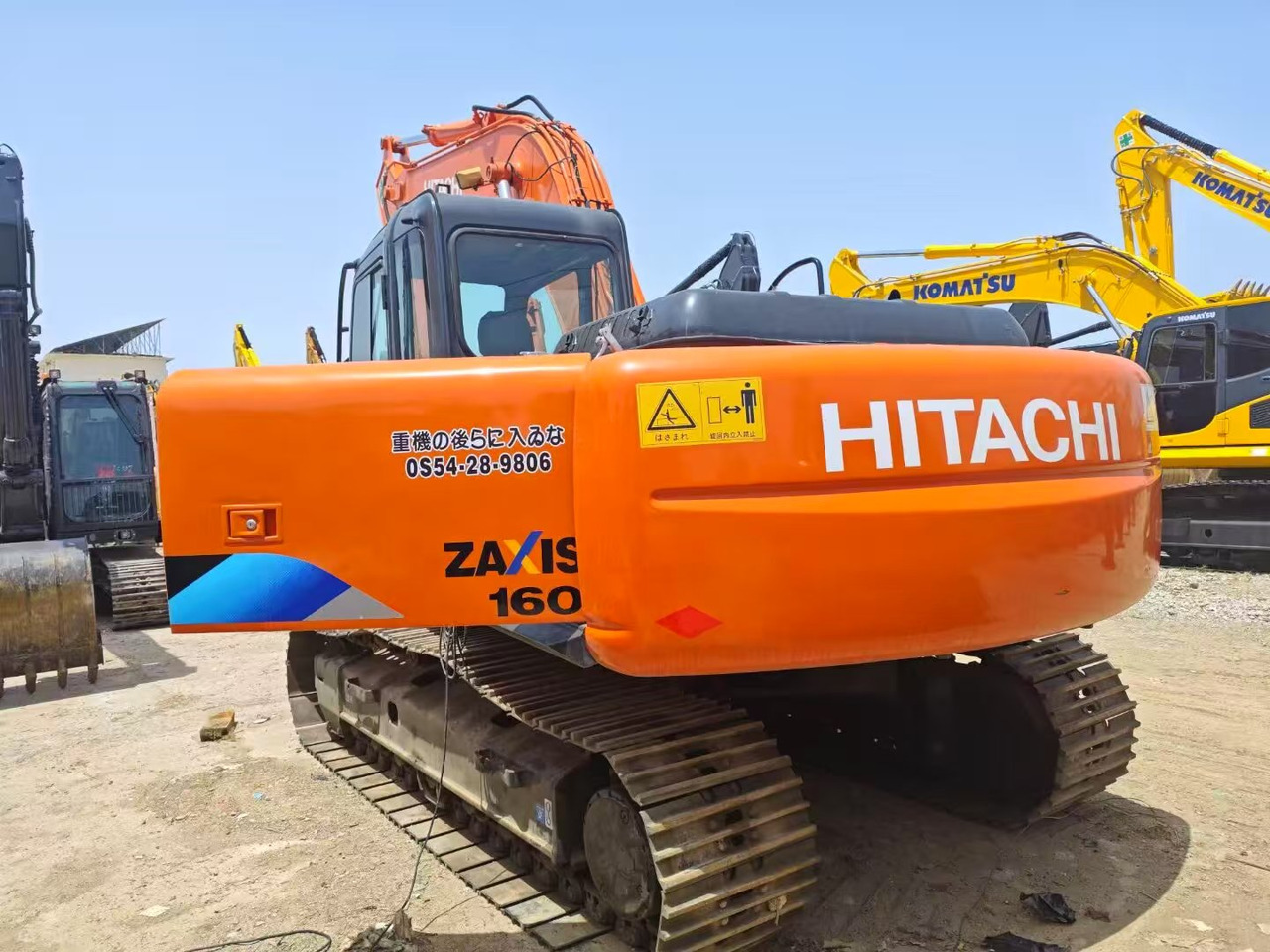 Pásové rýpadlo HITACHI ZAXIS 160: obrázek 10