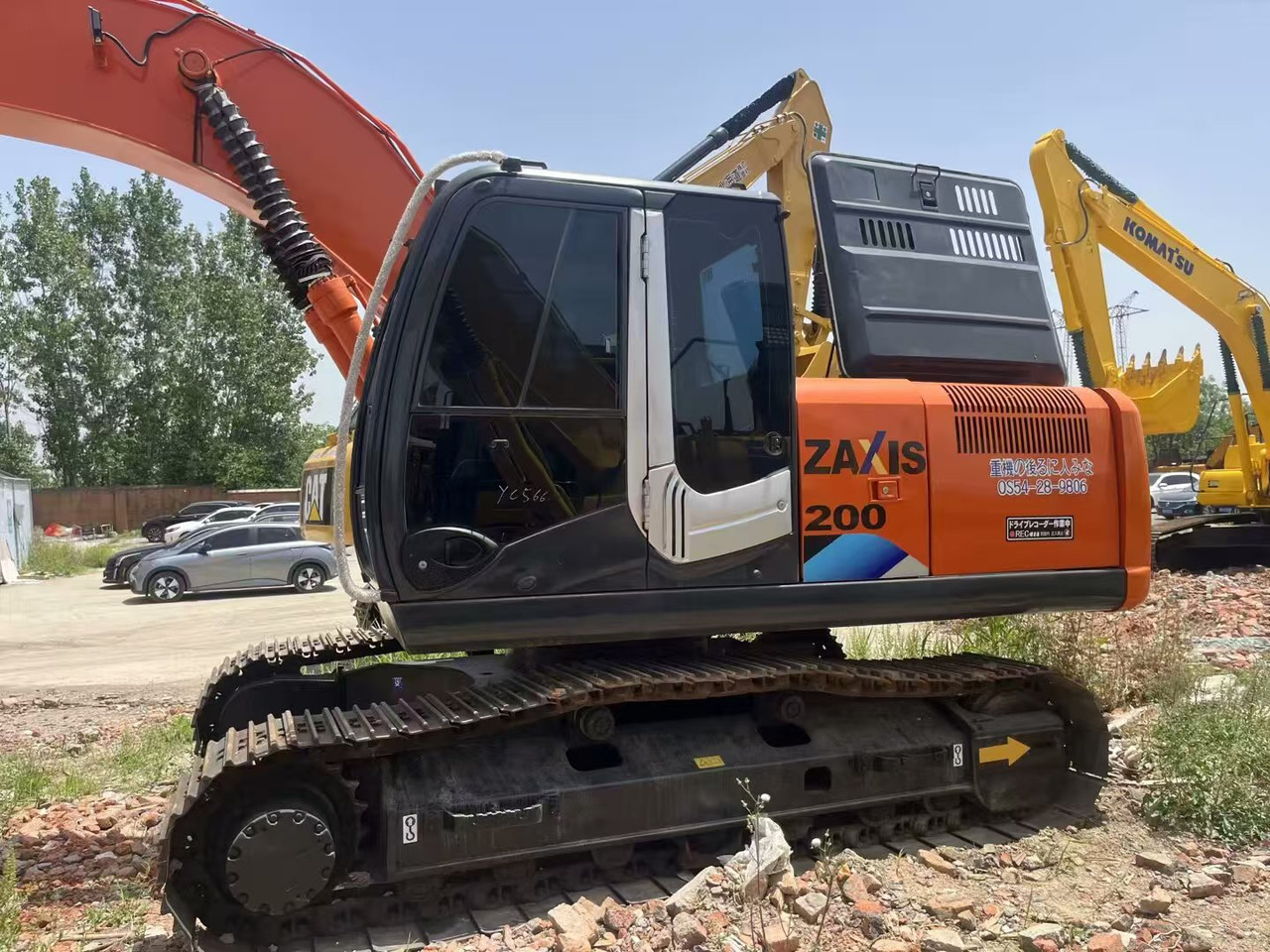 HITACHI ZX200 - Pásové rýpadlo: obrázek 4 HITACHI ZX200 - Pásové rýpadlo: obrázek 4