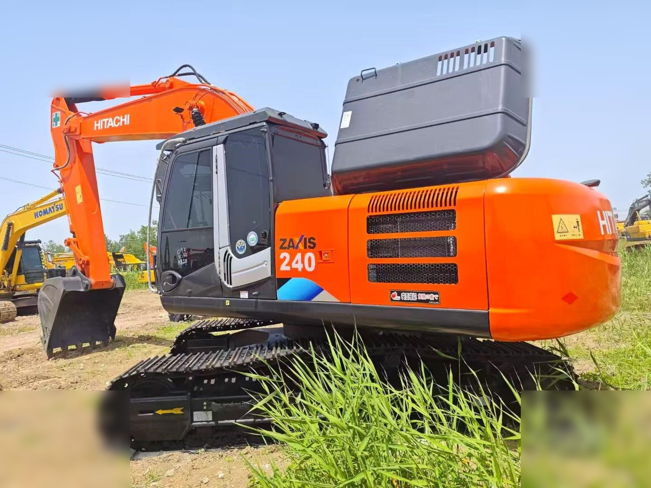 HITACHI ZX240 - Pásové rýpadlo: obrázek 4 HITACHI ZX240 - Pásové rýpadlo: obrázek 4