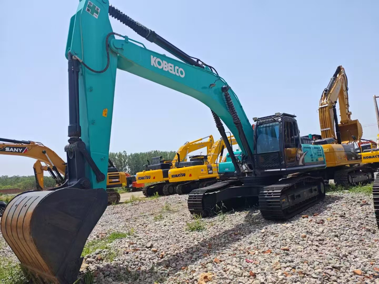 KOBELCO SK350D - Pásové rýpadlo: obrázek 1 KOBELCO SK350D - Pásové rýpadlo: obrázek 1
