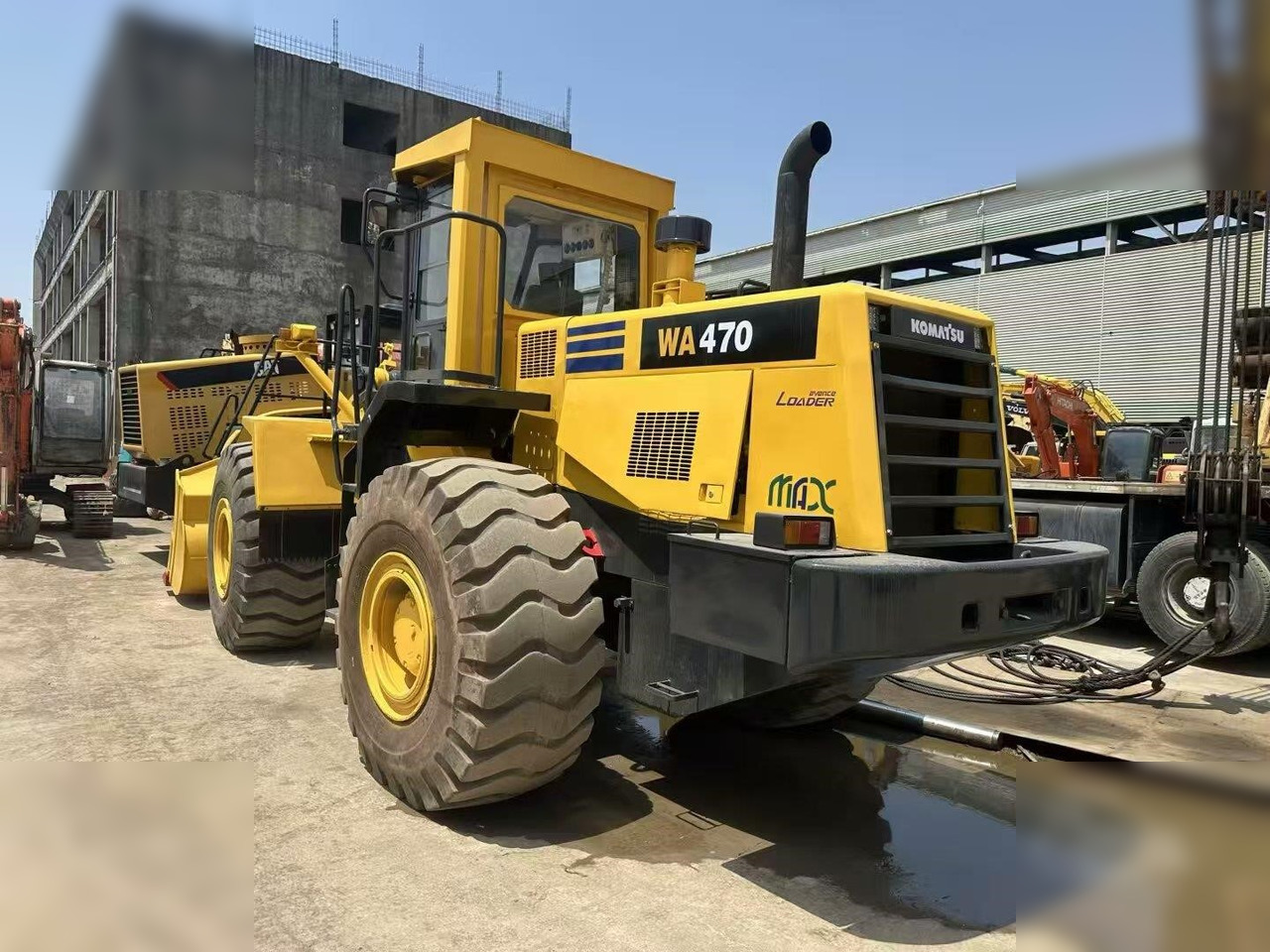 KOMATSU WA470-3 - Kolový nakladač: obrázek 1 KOMATSU WA470-3 - Kolový nakladač: obrázek 1