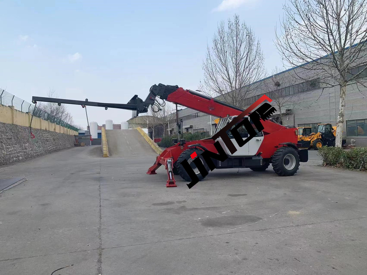 14Ton Telehandler with CUMMINS Engine - Teleskopický manipulátor: obrázek 4 14Ton Telehandler with CUMMINS Engine - Teleskopický manipulátor: obrázek 4
