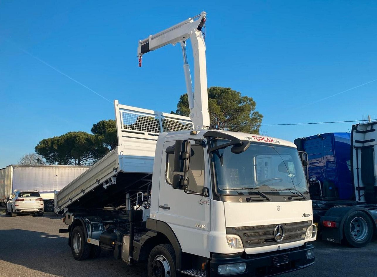 MERCEDES 816 ATEGO RIBALTABILE E GRU - Sklápěč, Auto s hydraulickou rukou: obrázek 3 MERCEDES 816 ATEGO RIBALTABILE E GRU - Sklápěč, Auto s hydraulickou rukou: obrázek 3