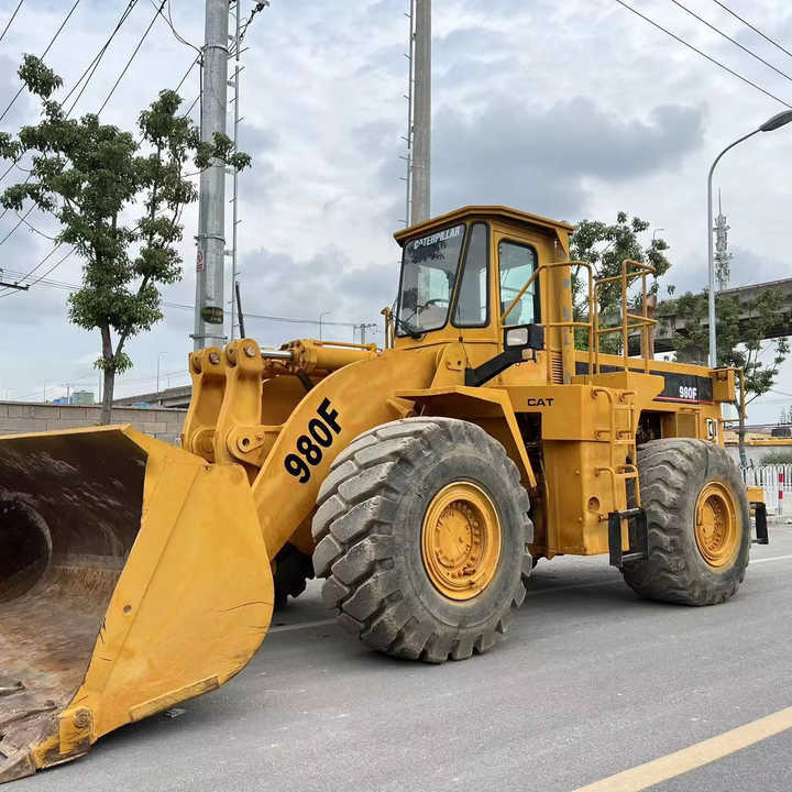 Used CAT 980f 980g 980c Wheel Loader Second Hand Condition CAT 966H 966F 966E 966G Front Loaders for Sale - Kolový nakladač: obrázek 1 Used CAT 980f 980g 980c Wheel Loader Second Hand Condition CAT 966H 966F 966E 966G Front Loaders for Sale - Kolový nakladač: obrázek 1