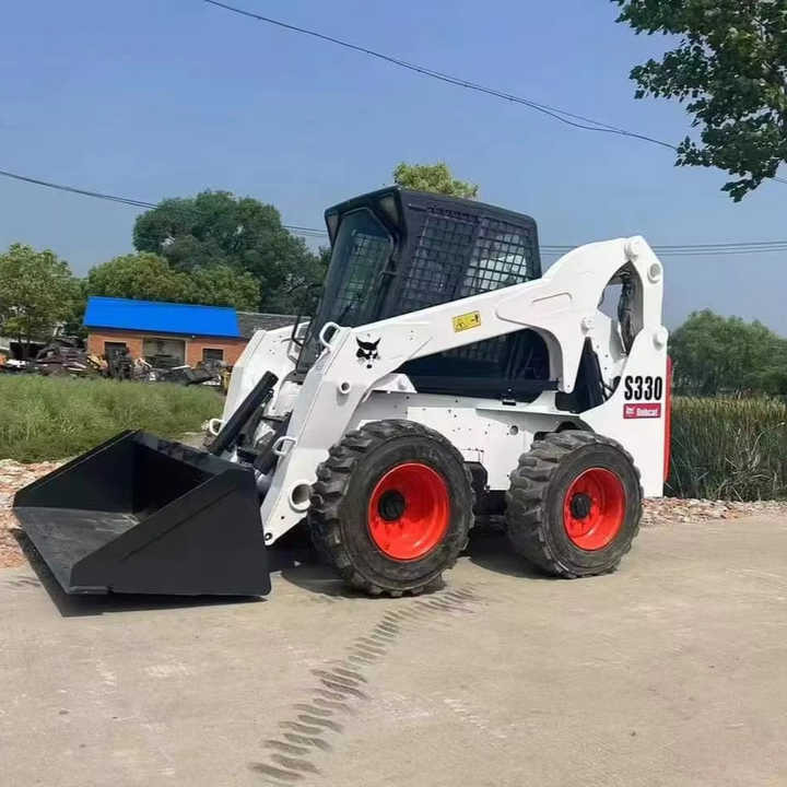 Used Heavy Construction Equipment bobcat S330 Second Hand Skid Steers Used Machine Hot Sale - Smykový nakladač: obrázek 1 Used Heavy Construction Equipment bobcat S330 Second Hand Skid Steers Used Machine Hot Sale - Smykový nakladač: obrázek 1