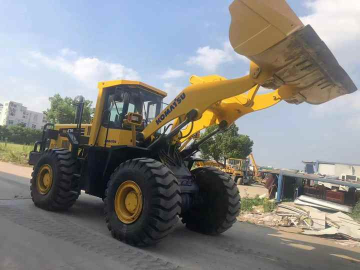 Used Wheel Loader Komatsu WA470-3 Good Working Condition High Quality Nice Price Original Japan Machine - Kolový nakladač: obrázek 3 Used Wheel Loader Komatsu WA470-3 Good Working Condition High Quality Nice Price Original Japan Machine - Kolový nakladač: obrázek 3