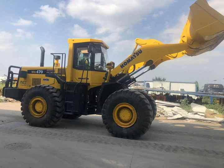 Used Wheel Loader Komatsu WA470-3 Good Working Condition High Quality Nice Price Original Japan Machine - Kolový nakladač: obrázek 4 Used Wheel Loader Komatsu WA470-3 Good Working Condition High Quality Nice Price Original Japan Machine - Kolový nakladač: obrázek 4