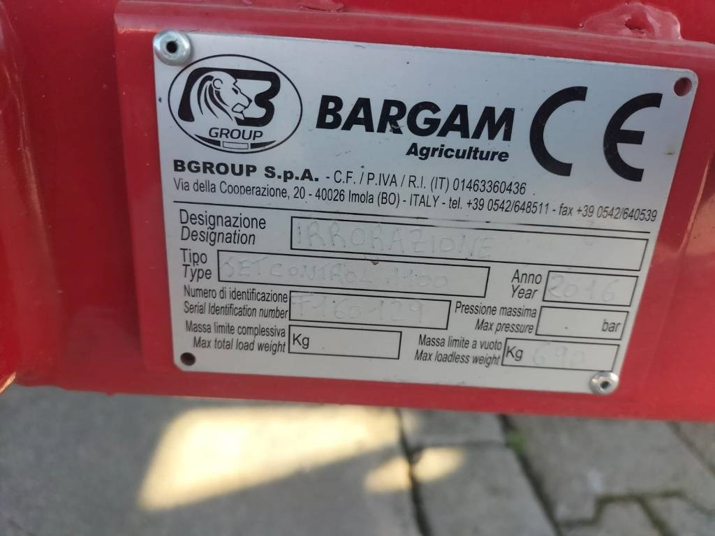 Tažený postřikovač Bargam JET CONTROL 1100: obrázek 8