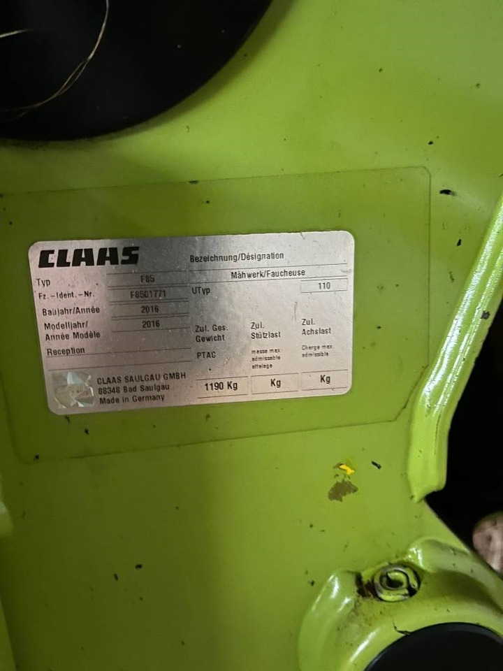 Claas Disco 3200 RC - Žací stroj: obrázek 4 Claas Disco 3200 RC - Žací stroj: obrázek 4