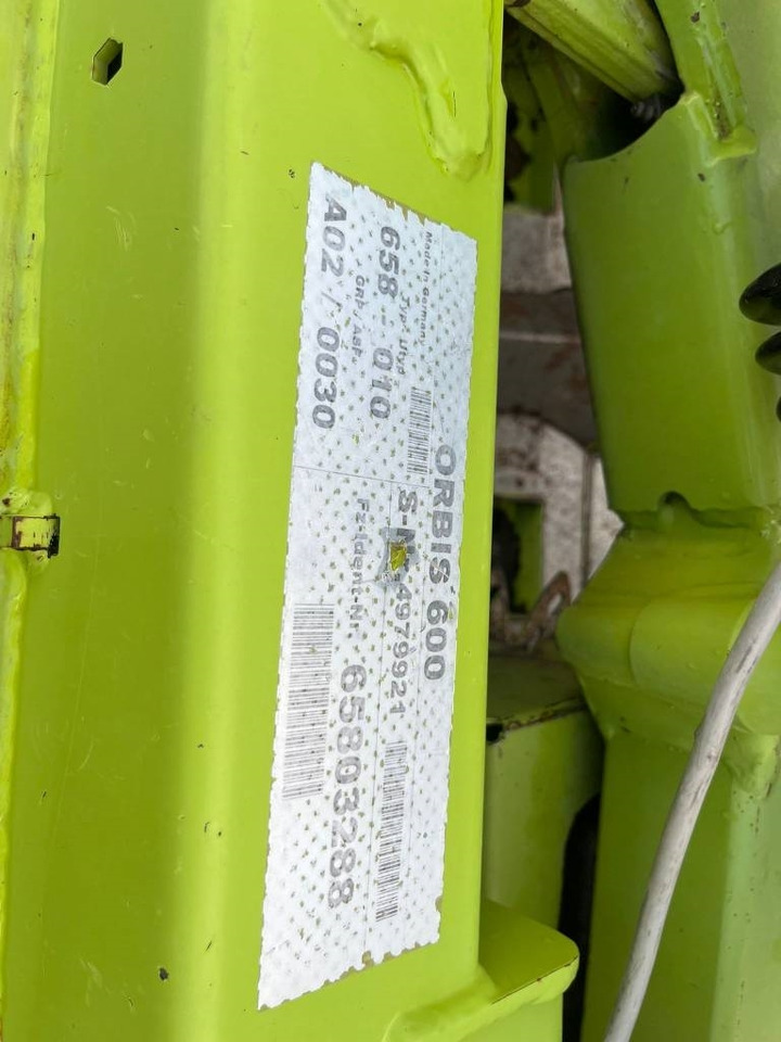 Claas Orbis 600 - Sklízecí řezačka: obrázek 4 Claas Orbis 600 - Sklízecí řezačka: obrázek 4