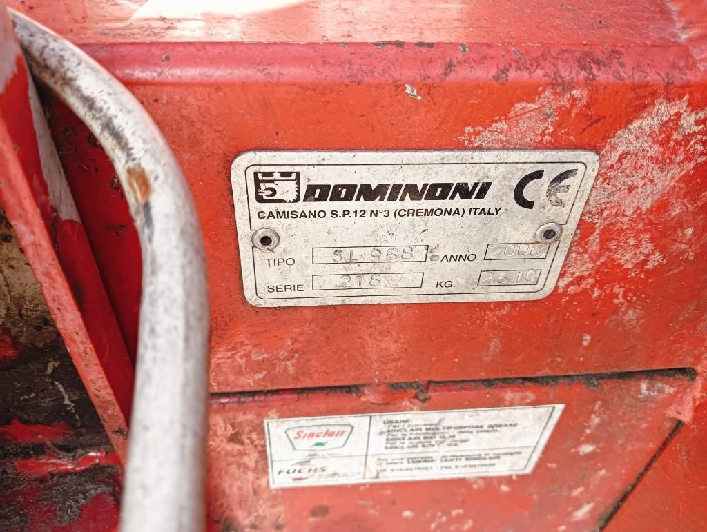 Dominoni 8 FILE - Příslušenství ke kombajnům: obrázek 3 Dominoni 8 FILE - Příslušenství ke kombajnům: obrázek 3