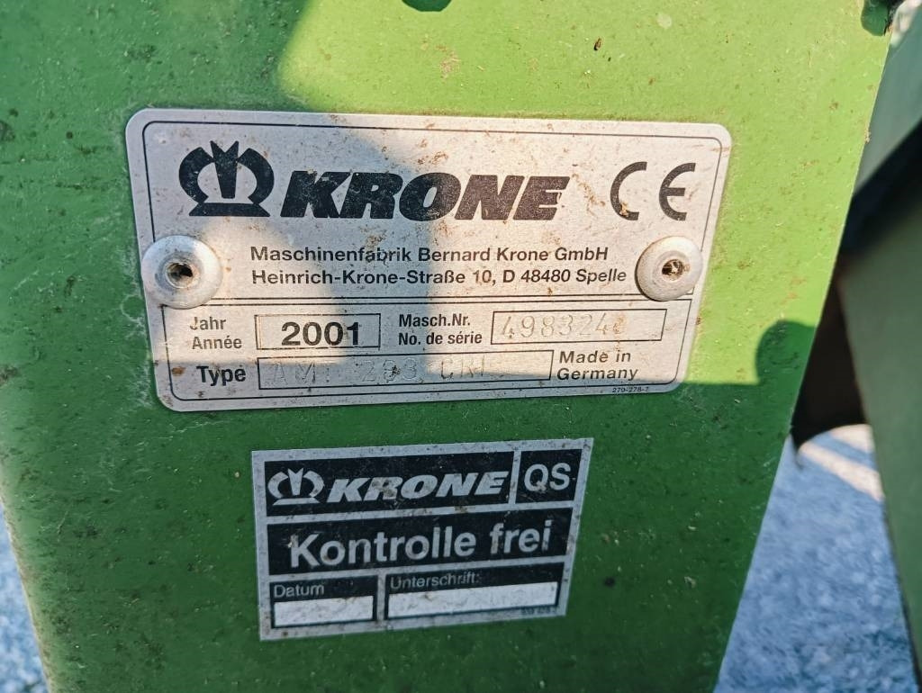 Krone AMT 283 CRI - Žací stroj: obrázek 3 Krone AMT 283 CRI - Žací stroj: obrázek 3
